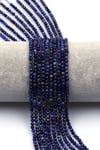 Lapis Lazuli Doğal Taş Dizi 3 mm Fasetli Küre Kesim - DZ-1558