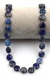 Lapis Lazuli Doğal Taş Dizi 5 x 10 mm Yassı Kesim