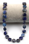 Lapis Lazuli Doğal Taş Dizi 5 x 10 mm Yassı Kesim