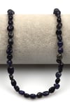 Lapis Lazuli Doğal Taş Dizi 5 x 7 mm Mercimek Kesim - DZ-1278