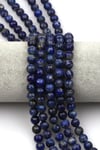 Lapis Lazuli Doğal Taş Dizi 8 mm Fasetli Küre Kesim
