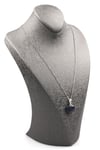 Lapis Lazuli Doğal Taş Kalp Kolye