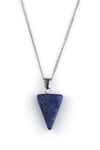 Lapis Lazuli Doğal Taş Üçgen Model Kolye