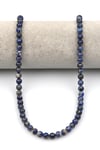 Lapis Lazuli Doğaltaş Dizi 6 mm Küre Kesim