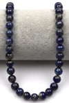 Lapis Lazuli Doğaltaş Dizi 8 mm Küre Kesim