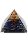 Lapis Lazuli Taşından Orgonit Piramit