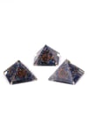 Lapis Lazuli Taşından Orgonit Piramit