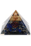 Lapis Lazuli Taşından Orgonit Piramit