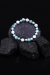 Larimar-Amazonit-Aytaşı-Hematit Doğal Taş Tasarım Bileklik