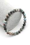 Larimar Doğal Taş Bileklik 6 mm Küre Kesim - BLK-2187