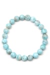 Larimar Doğal Taş Bileklik 8 mm Küre Kesim