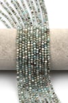 Larimar Doğal Taş Dizi 3 mm Fasetli Küre Kesim - DZ-1284