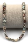 Larimar Doğal Taş Dizi 6 x 9 mm Mercimek Kesim - DZ-1267