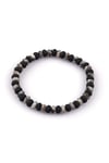 Lav Taşı - Jade Doğal Taş Bileklik 6 x 3 mm Rondel Kesim