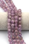 Lavander Ametist Doğaltaş Dizi 10 mm Küre Kesim