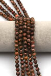 Leopar Jasper Doğal Taş Dizi 6 mm Küre Kesim - DZ-1105