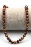 Leopar Jasper Doğal Taş Dizi 6 mm Küre Kesim - DZ-1105