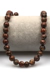 Leopar Jasper Doğal Taş Dizi 8 mm Küre Kesim - DZ-1106