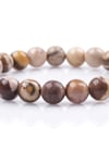 Leopard Skin Jasper Doğal Taş Bileklik 8 mm Küre Kesim