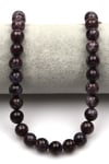 Lepidolit Doğal Taş Dizi 10 mm Küre Kesim - DZ-0858