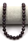 Lepidolit Doğal Taş Dizi 10 mm Küre Kesim - DZ-0858
