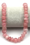 Madagaskar Pembe Kuvars Doğal Taş Dizi 7 x 10 mm Özel Kesim - DZ-0862