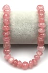 Madagaskar Pembe Kuvars Doğal Taş Dizi 7 x 10 mm Özel Kesim - DZ-0862