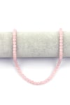 Madagaskar Pembe Kuvars Doğal Taş Dizi 6 mm Küre Kesim