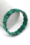 Malakit Doğal Taş Bileklik 10 x 14 mm Özel Kesim