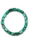 Malakit Doğal Taş Bileklik 7 x 10 mm Özel Kesim - BLK-2010