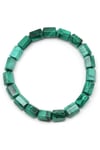 Malakit Doğal Taş Bileklik 7 x 10 mm Özel Kesim - BLK-2010