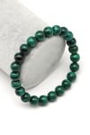 Malakit Doğal Taş Bileklik 8 mm Küre Kesim - BLK-2331