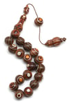 Maskot Efe Kafur Ağacı Tesbih 12 x 13 mm Küre Kesim - T-1707