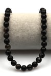 Mat Akik Doğal Taş Dizi 8 mm Küre Kesim - DZ-0939