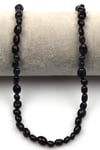 Mavi Yıldız Taşı Dizi 6 x 8 mm Mercimek Kesim