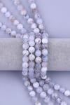 Merlinite ( Dendiritli Agate ) Doğal Taş Dizi 10 mm Küre Kesim
