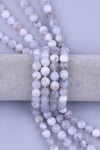 Merlinite ( Dendiritli Agate ) Doğal Taş Dizi 10 mm Küre Kesim