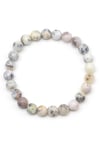Merlinite Opal Doğal Taş Bileklik 8 mm Küre Kesim