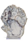 Merlinite Opal Doğal Taş Standlı Plaka