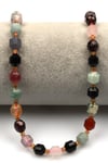 Miks Doğal Taş Dizi 7 x 8 mm Hexagonel Kesim - DZ-1220