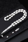 Minare İmameli Kemik Tesbih 7 x 12 mm Arpa Kesim