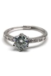 Moissanite Ayarlanabilir Yüzük - YZK-0163