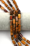 Mookait Jasper Doğal Taş Dizi 7 x 12 mm Boru Kesim