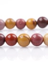 Mookaite Jasper Doğal Taş Bileklik 6 mm Küre Kesim