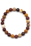 Mookaite Jasper Doğal Taş Bileklik 8 mm Küre Kesim