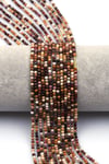 Mookaite Jasper Doğal Taş Dizi 2 mm Fasetli Küre Kesim - DZ-1592
