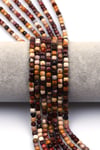 Mookaite Jasper Doğal Taş Dizi 4 mm Küp Kesim - DZ-1489