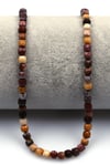 Mookaite Jasper Doğal Taş Dizi 4 mm Küp Kesim - DZ-1489