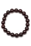 Mor Garnet Doğal Taş Bileklik 10 mm Küre Kesim - BLK-2098