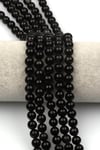 Obsidyen Doğaltaş Dizi 8 mm Küre Kesim